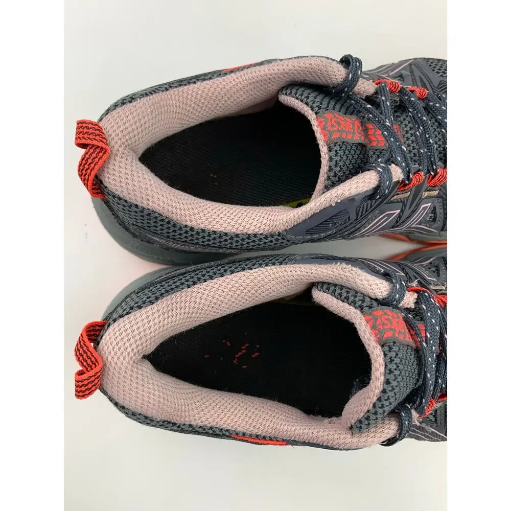 Asics Gel-Venture 8 Trail Running Shoes Grey Ginger Peach Sneakers Women's 8